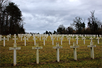 Un des nombreux cimetières militaires